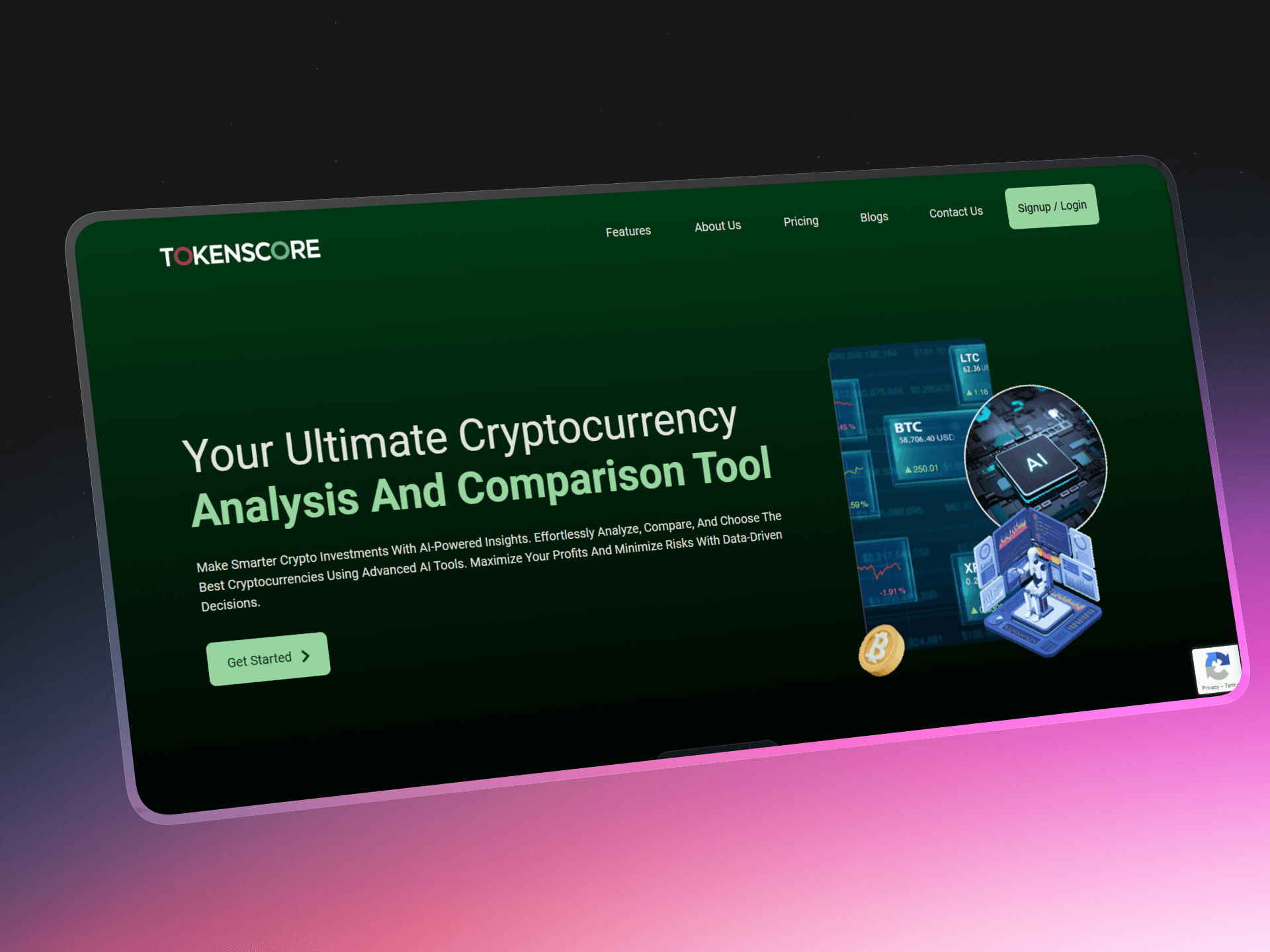 TokenScore (Internship Project)